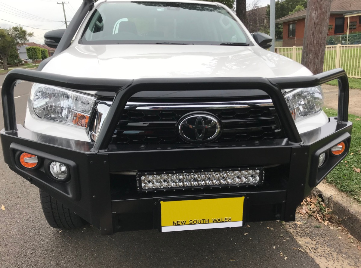 HiLux 2019 22" STEDI ST4K Double Row LED Light Bar Creative Installations