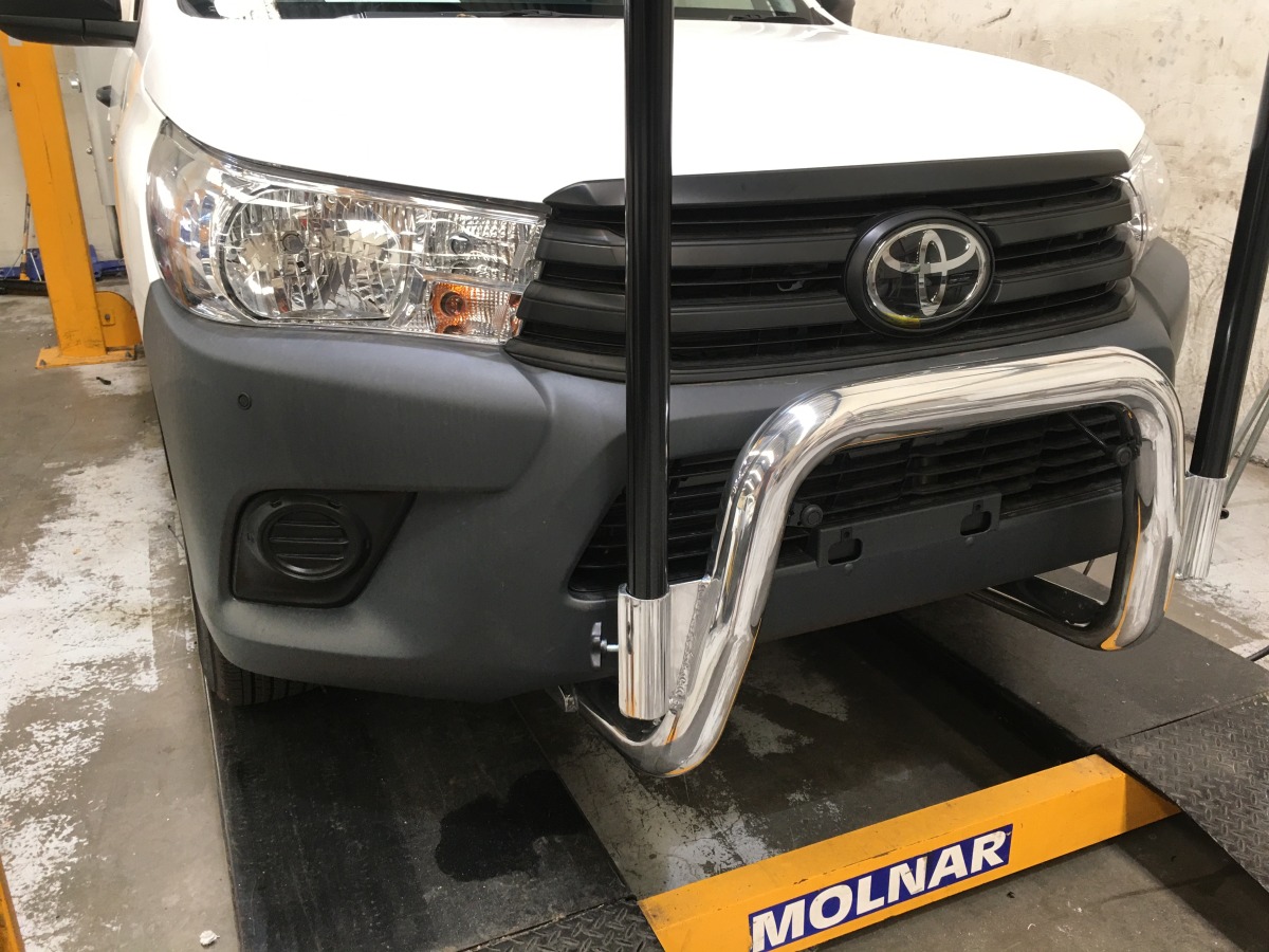 HiLux 2019 Front Parking Sensors Creative Installations