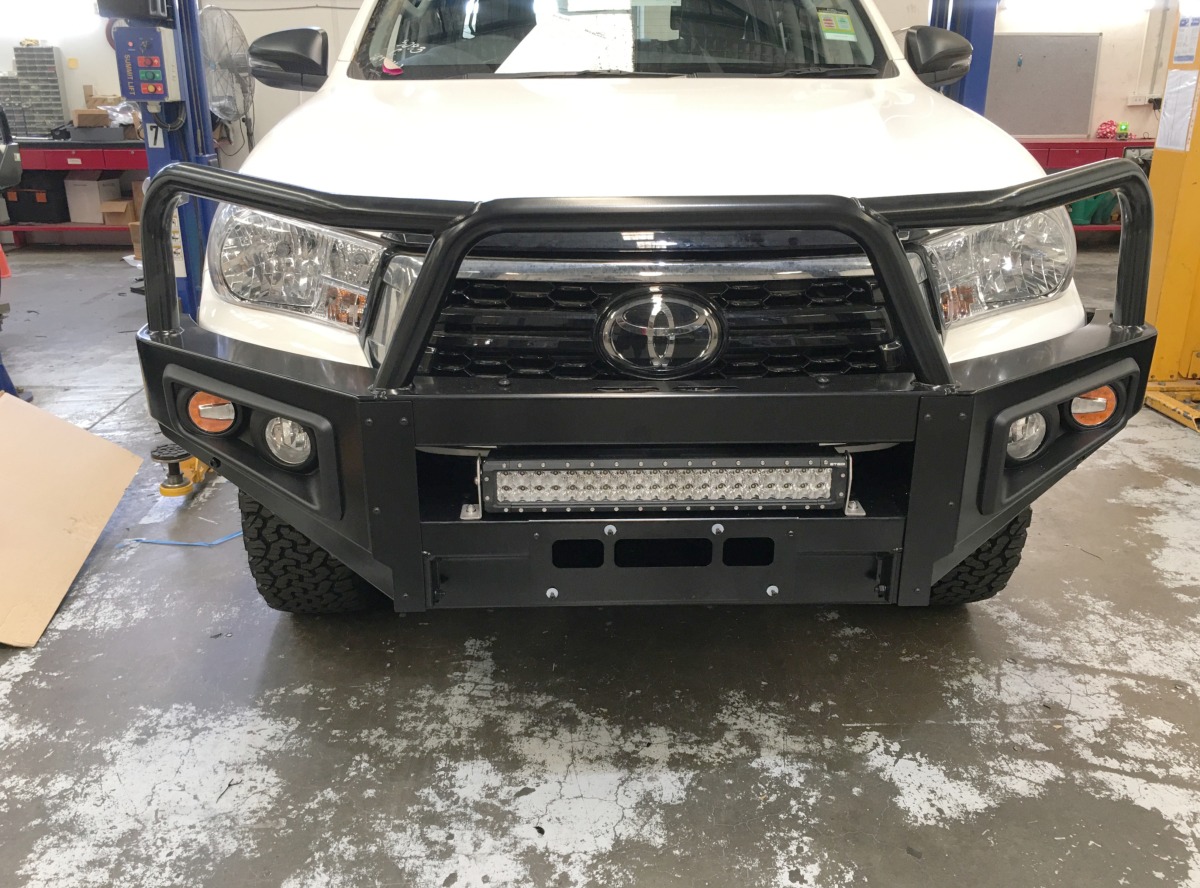 HiLux 2020 22" STEDI ST4K Double Row LED Light Bar Creative Installations