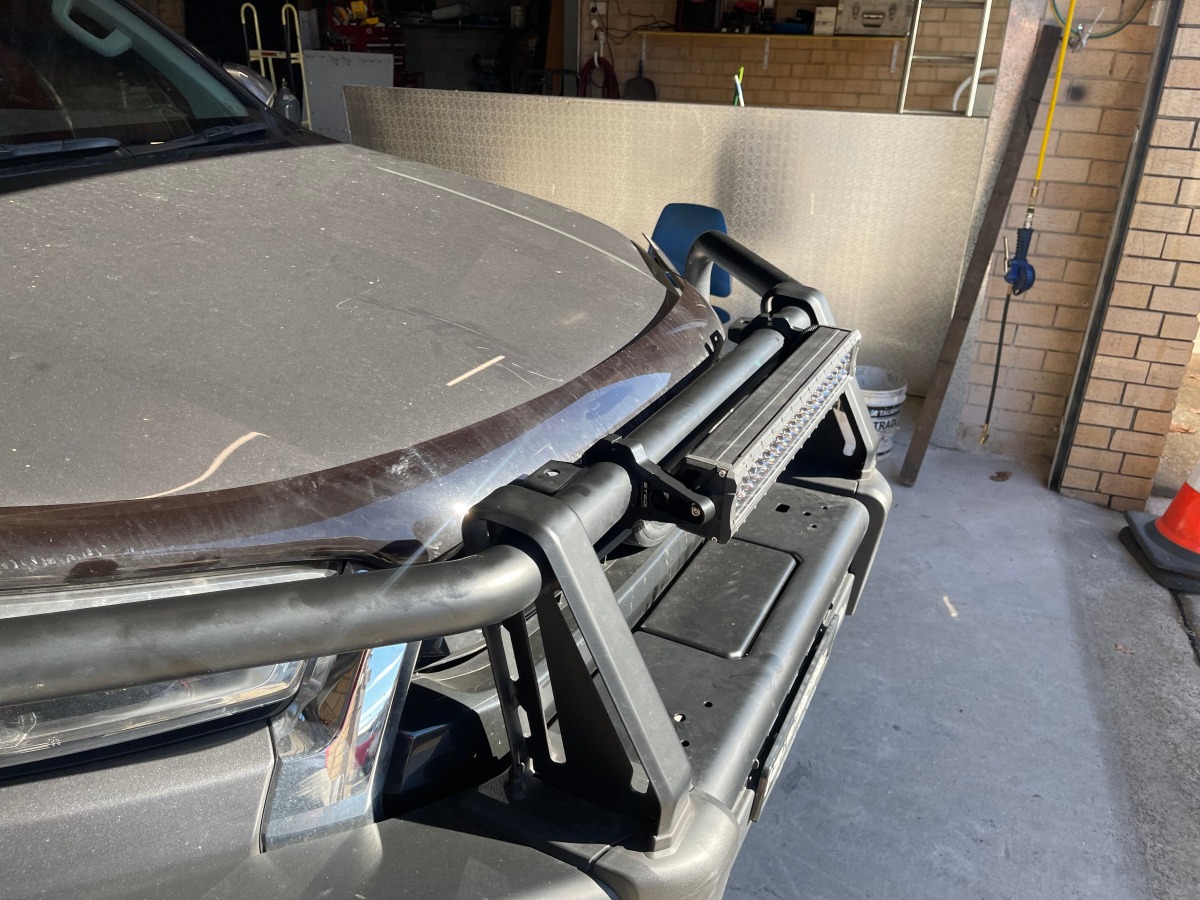 HiLux 2020 22" STEDI ST4K Double Row LED Light Bar Creative Installations