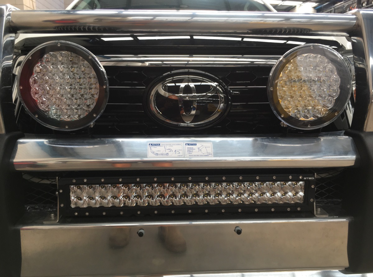 HiLux 2020 Elite 170 Night Reaper LED Driving Lights Creative