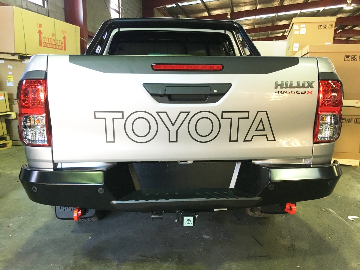 HiLux Rugged X 2018 Reverse Parking Sensors Beeping Creative