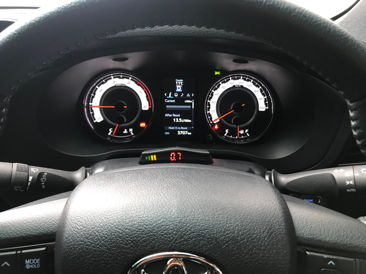 HiLux Rugged X 2019 Front Parking Sensors Creative Installations