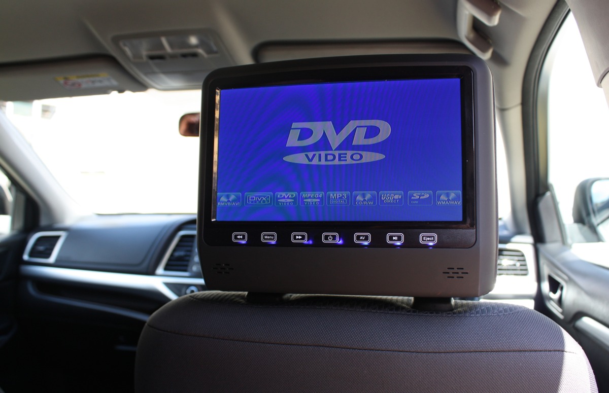 Kluger 2015 9" Headrest DVD Players Creative Installations