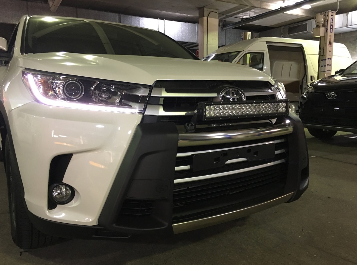 2017 Toyota Highlander Accessories >> Kluger 2017 DB Link 22" Off Road Dual Row LED Light Bar on ... 2017 Toyota Highlander Accessories >> Kluger 2017 DB Link 22" Off Road Dual Row LED Light Bar on ...