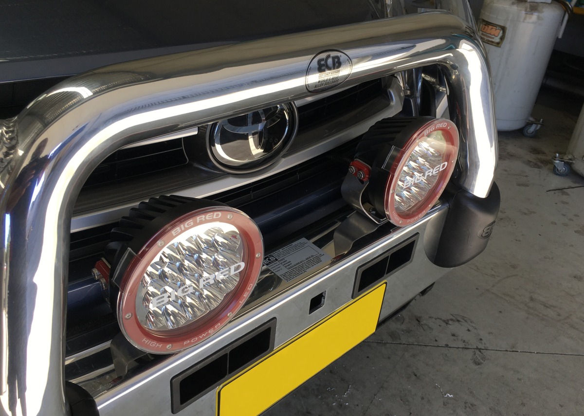 Kluger 2019 Big Red BR9020 180 High Power LED Driving Lights Creative