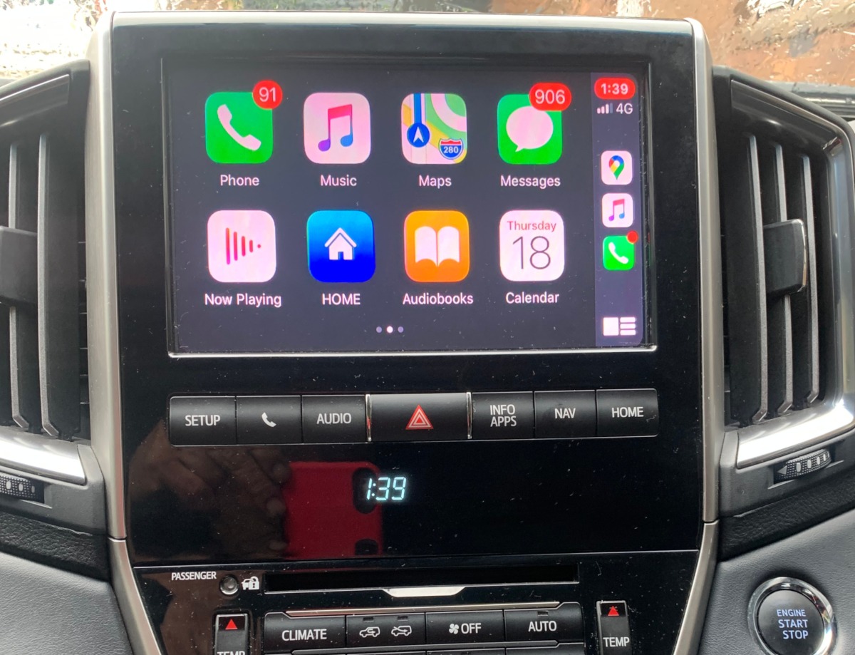 LandCruiser 2019 Apple CarPlay Upgrade Creative Installations