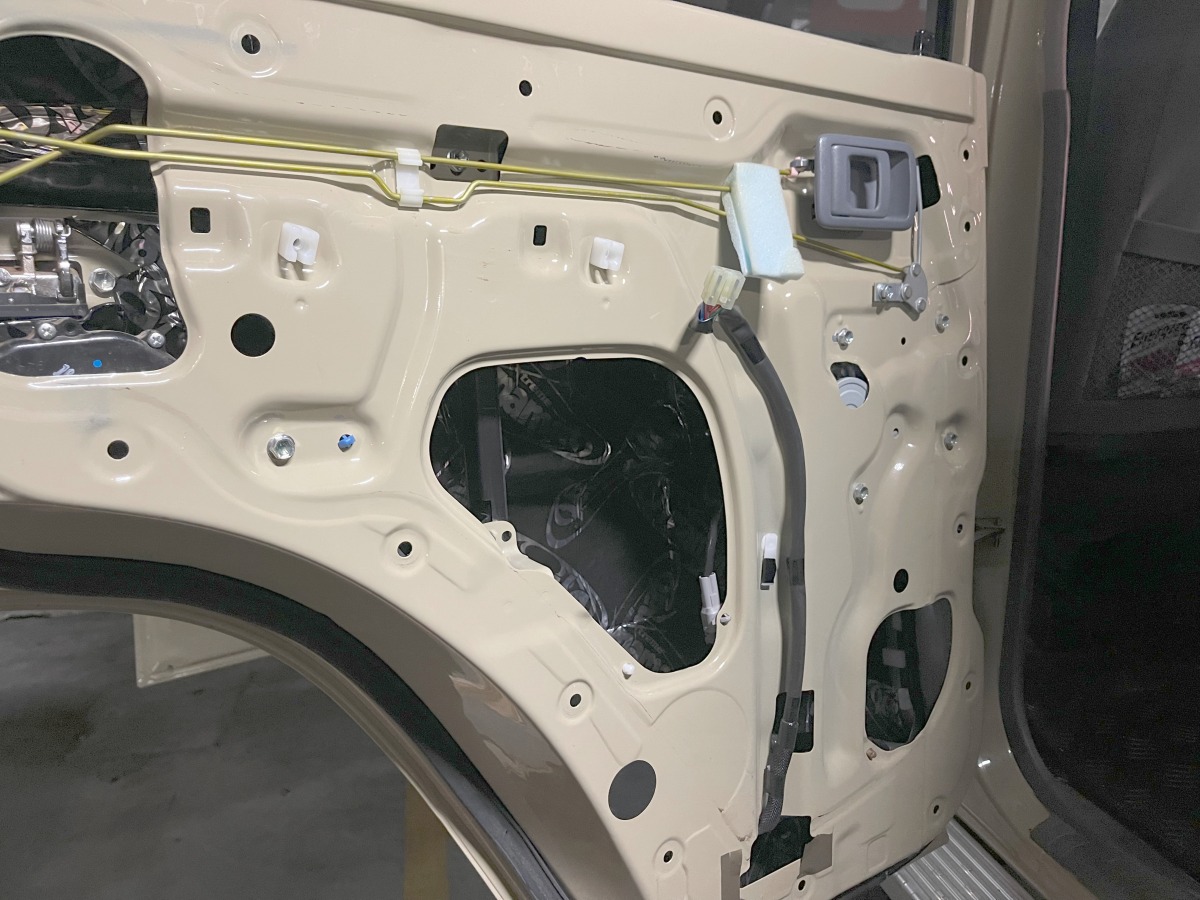 LandCruiser 2023 Dynamat Sound Deadening Creative Installations