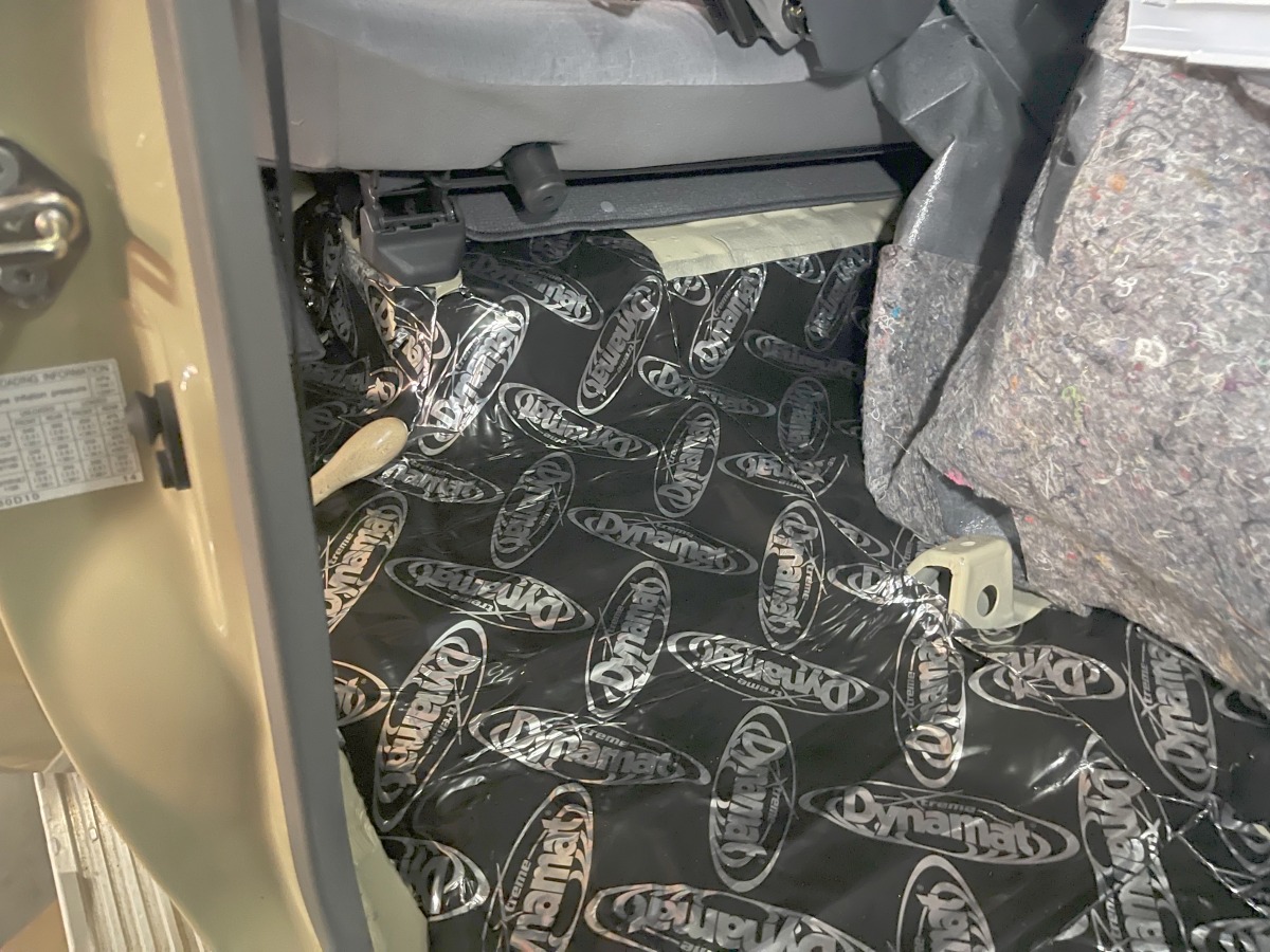 LandCruiser 2023 Dynamat Sound Deadening Creative Installations