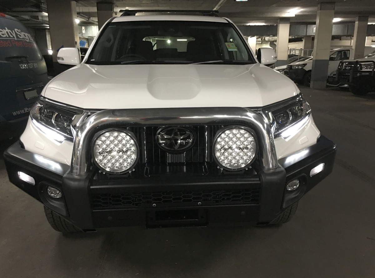 Prado 2019 Lightforce Genesis LED Driving Lights Creative Installations