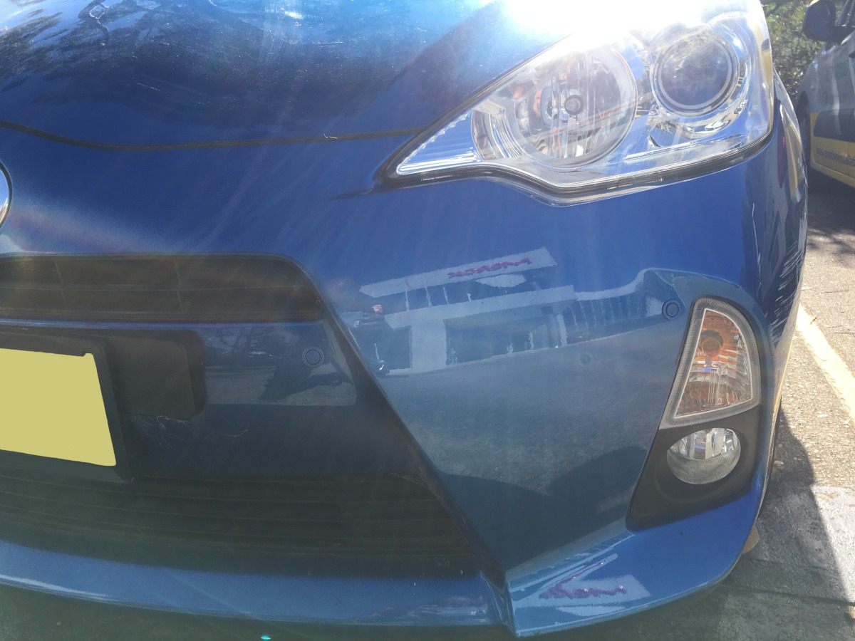 Prius 2013 Front Parking Sensors Creative Installations