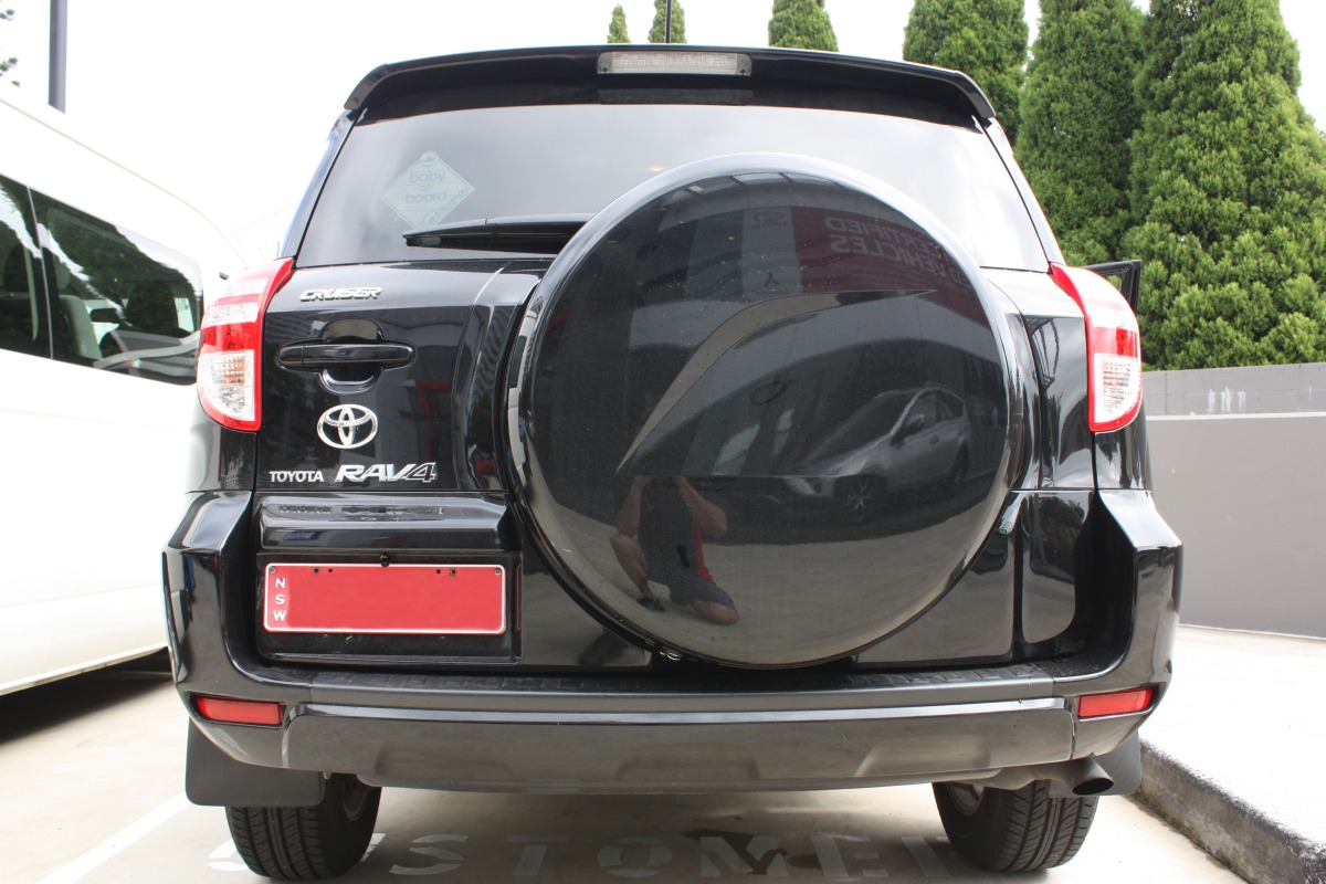RAV4 2010 Integrated Reverse Camera Creative Installations