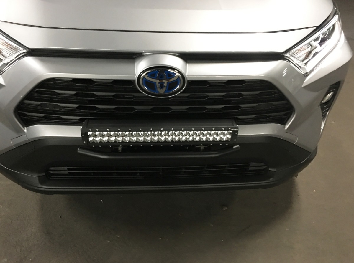 RAV4 2019 22" STEDI ST4K Double Row LED Light Bar Creative Installations
