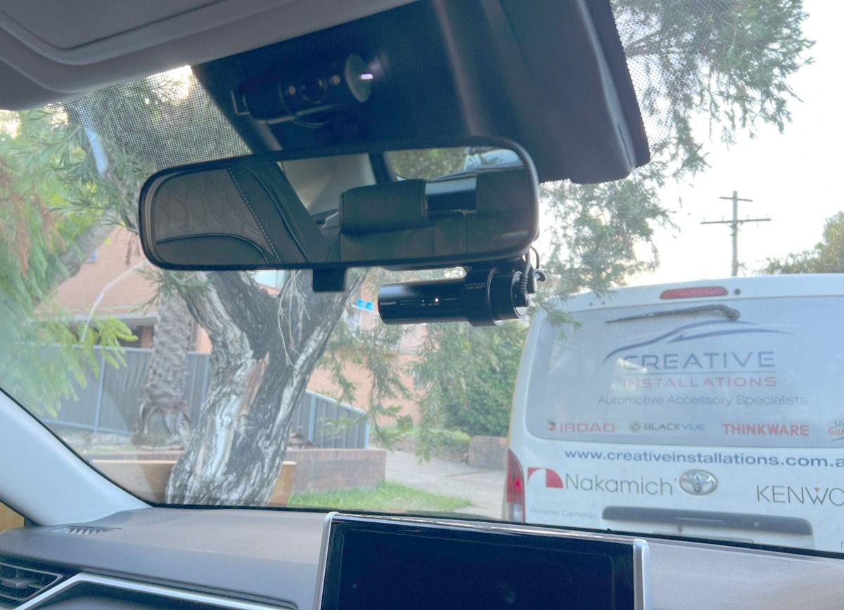 RAV4 2023 BlackVue DR750X3CH Plus Dash Cameras Creative Installations