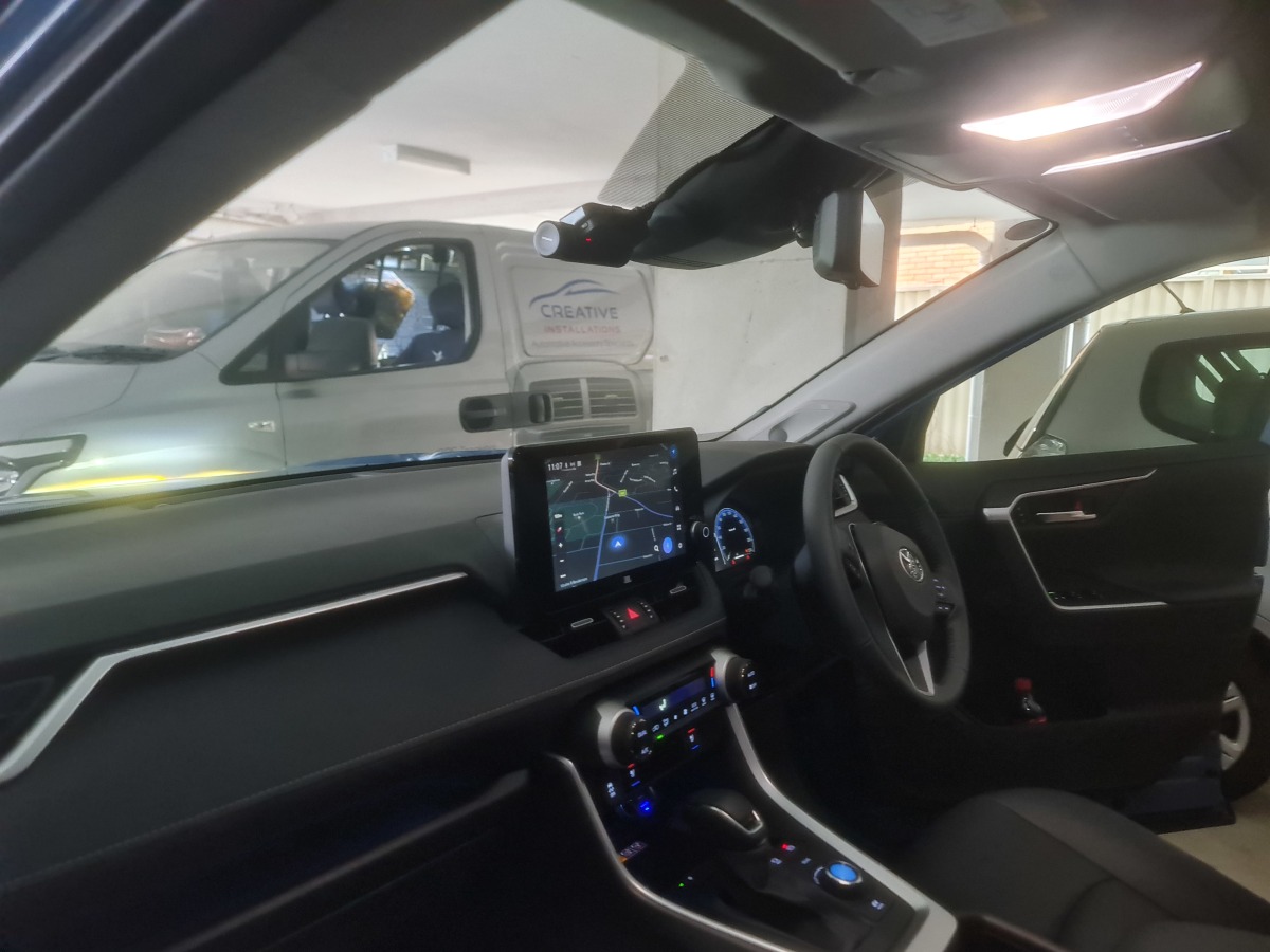 RAV4 2023 IROAD FX2 Dash Cams Creative Installations