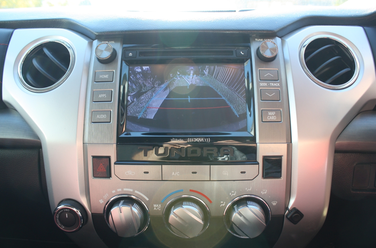 Tundra 2015 Integrated GPS Navigation System Creative Installations