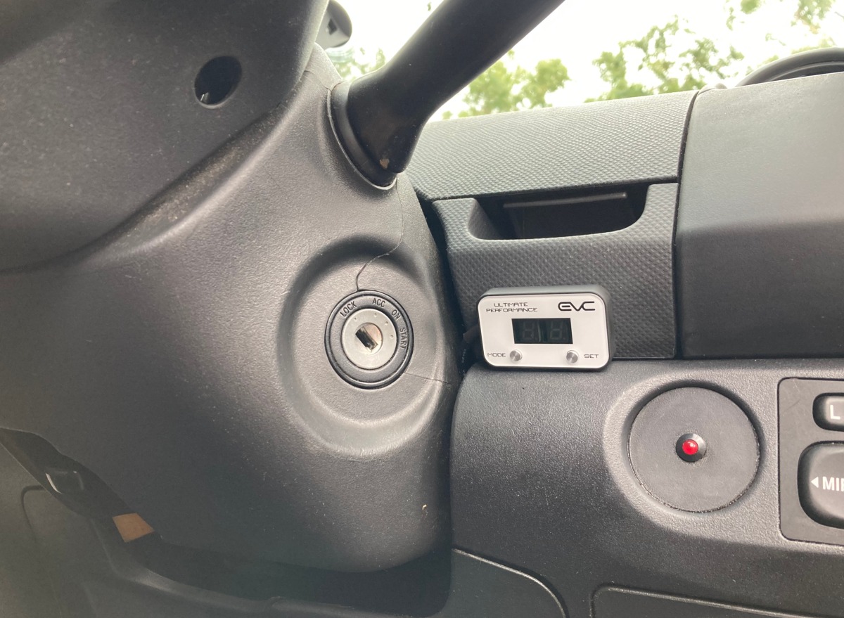 Yaris 2009 EVC Throttle Controller Creative Installations