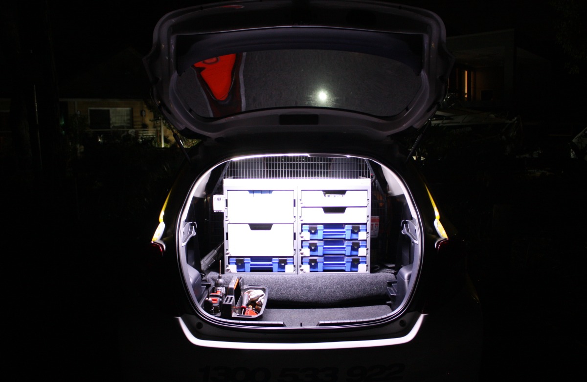 Yaris 2011 LED Light Strips | Creative Installations