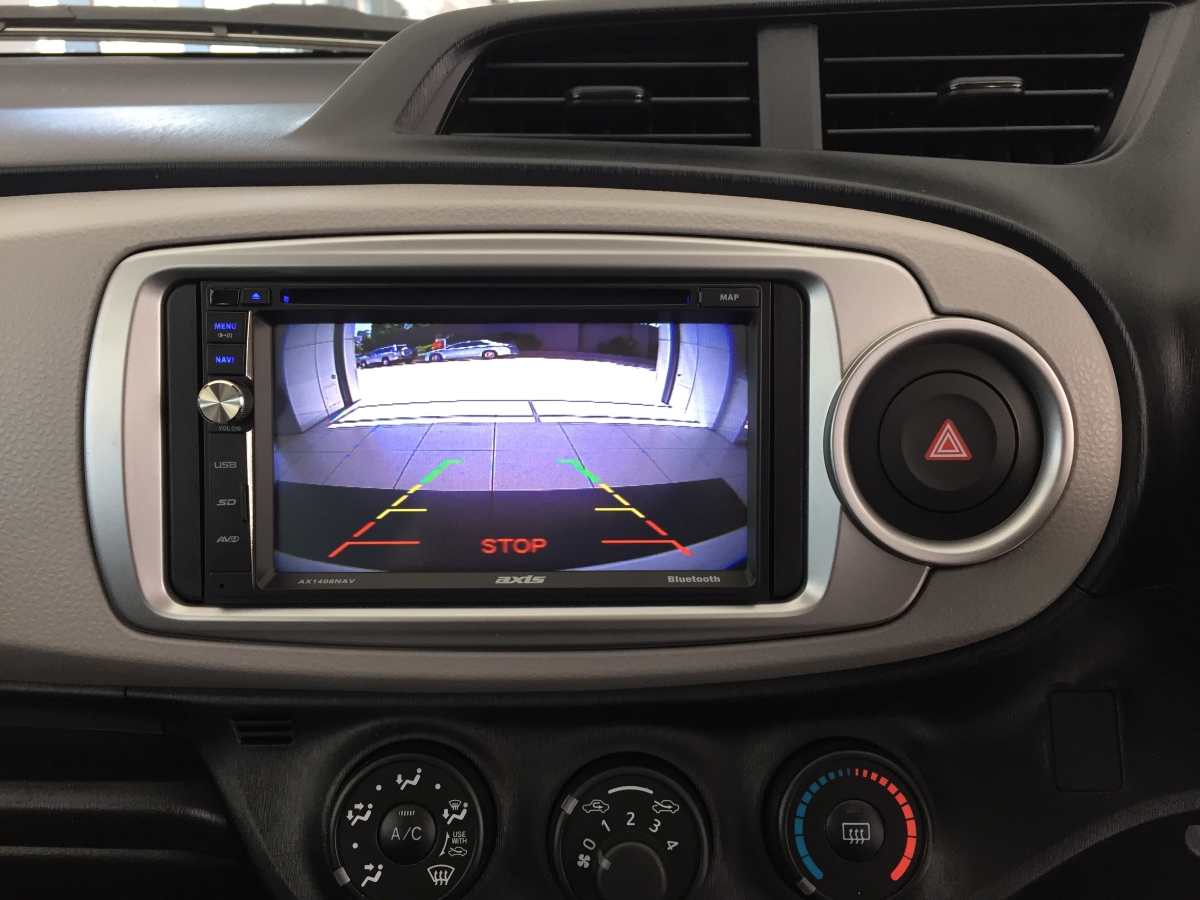 Yaris 2012 Axis 1408NAV Sat Nav Creative Installations
