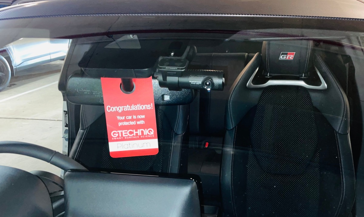 Yaris 2020 BlackVue DR750X2CH Dash Cameras Creative Installations