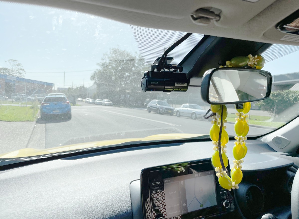 toyota yaris dash cam