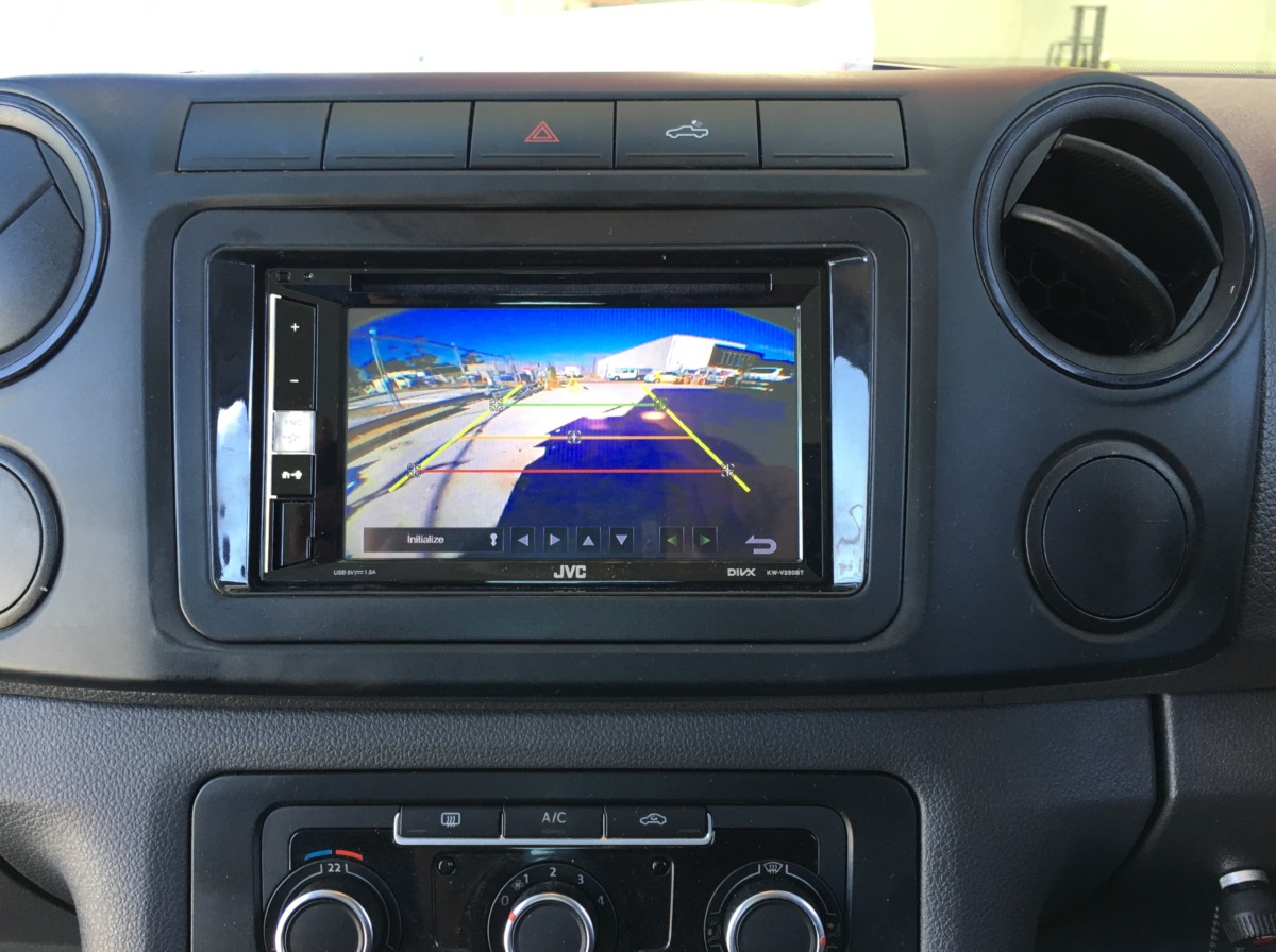 Amarok 2013 JVC KWV250BT Head Unit Creative Installations
