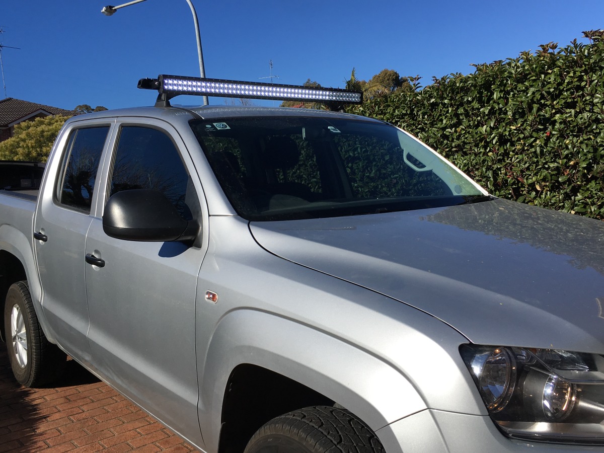 Amarok 2017 50" STEDI ST4K Double Row LED Light Bar Creative
