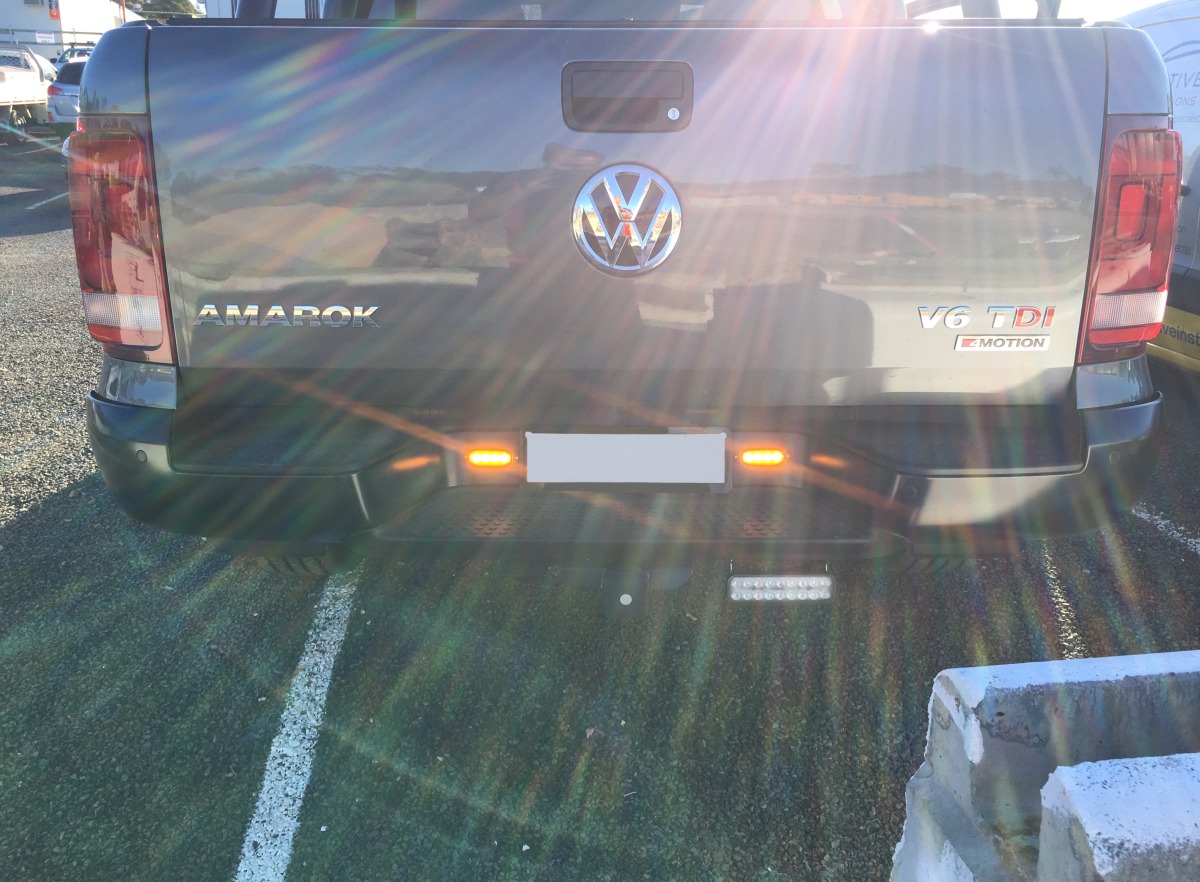Amarok 2018 Surface Mount LED Warning Lights Creative Installations