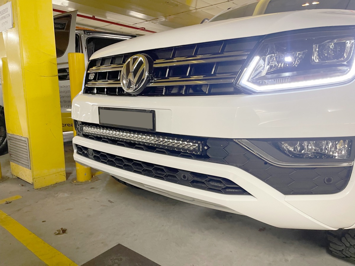 Amarok 2021 31.5" STEDI ST3K Slim LED Light Bar Creative Installations