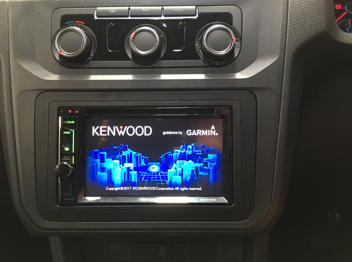 Caddy 2018 Kenwood DNX5170S GPS Navigation System Creative Installations