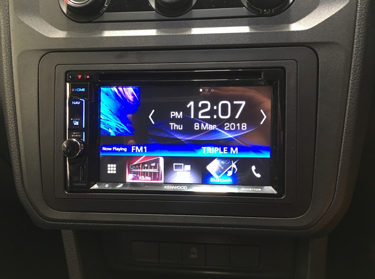 Caddy 2018 Kenwood DNX5170S GPS Navigation System Creative Installations