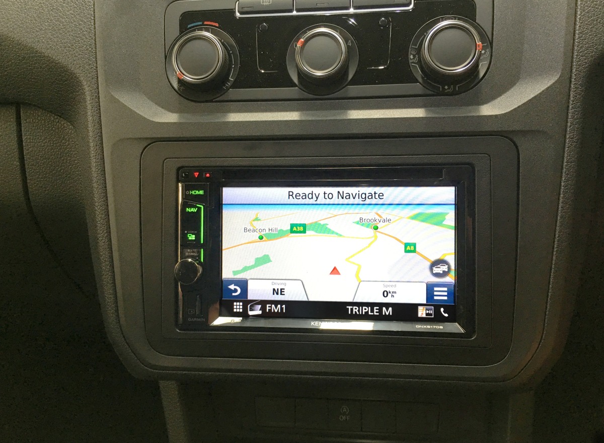 Caddy 2018 Kenwood DNX5170S GPS Navigation System Creative Installations