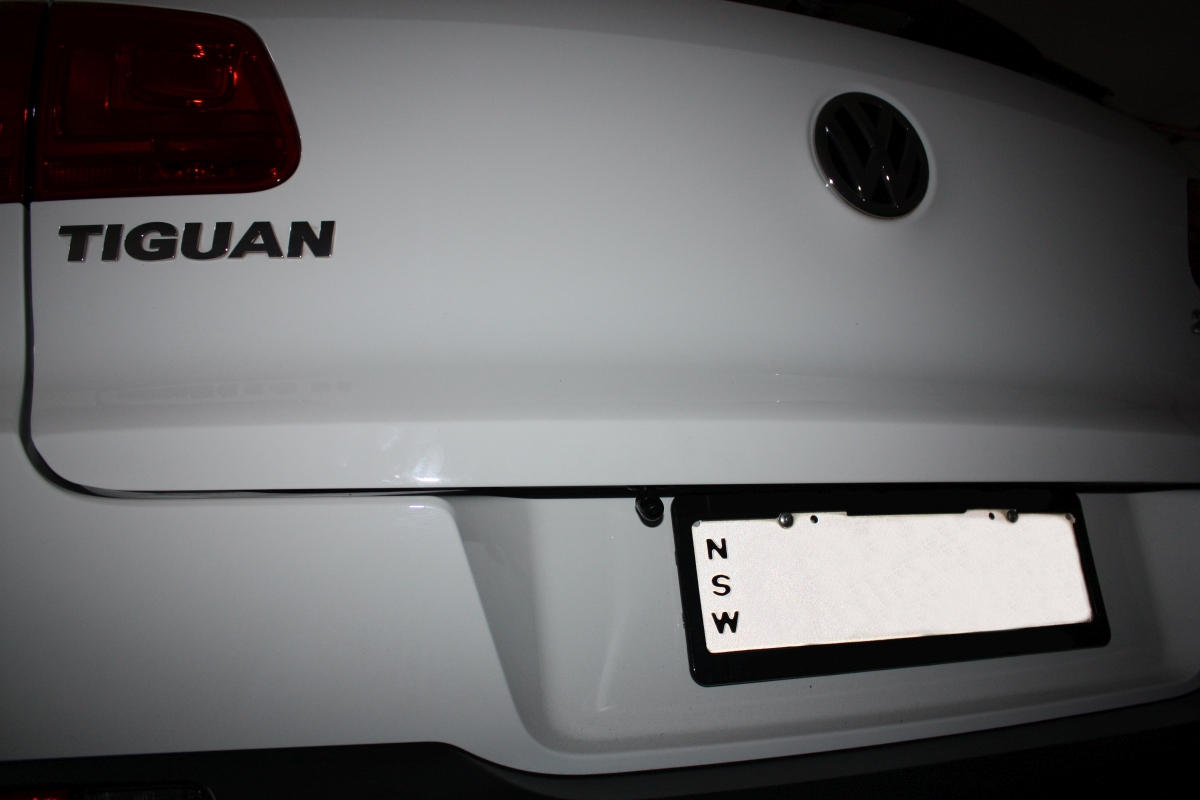 Tiguan 2012 Integrated Reverse Camera Creative Installations