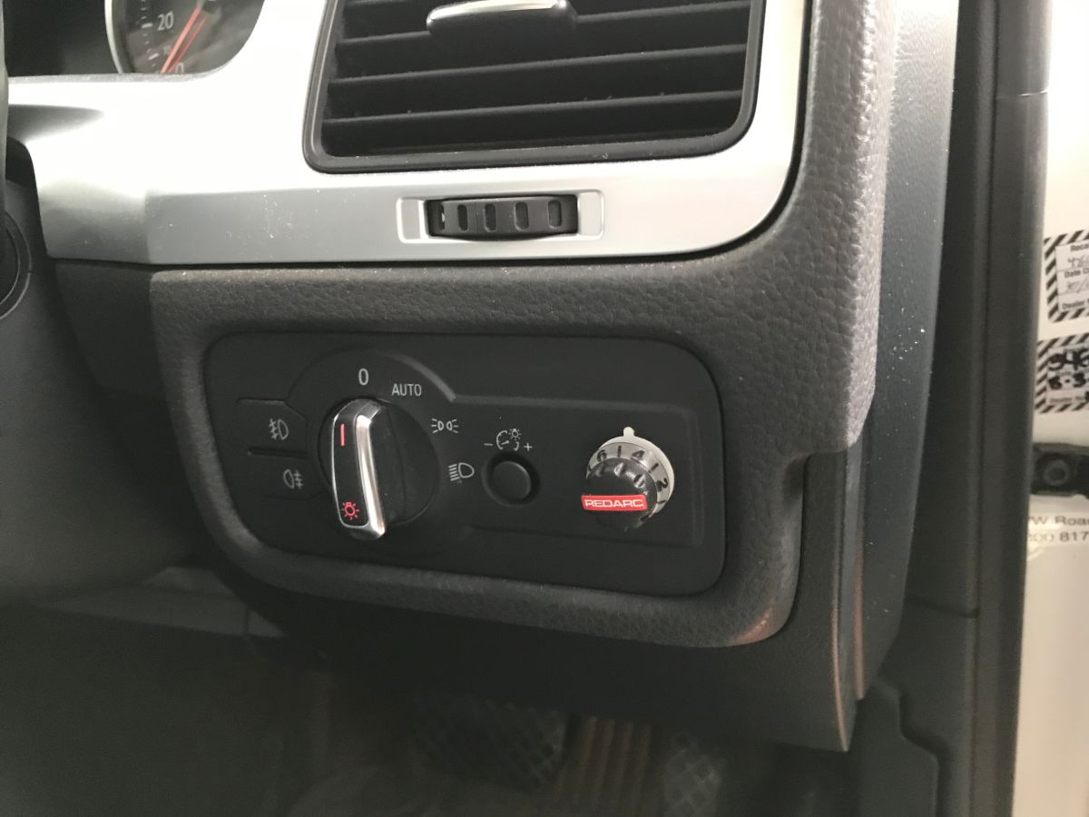 Touareg 2013 REDARC Electric Brake Controller Creative Installations