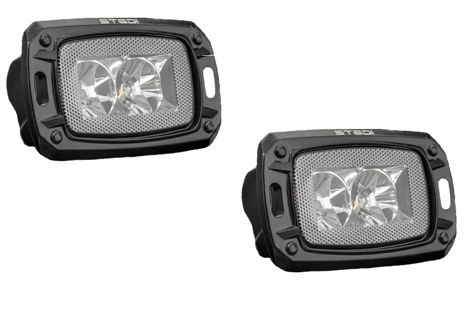Flush mount led backup sales lights