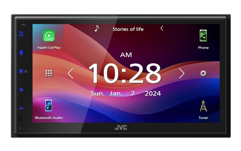 JVC KW-M690BW Apple CarPlay Car Stereo