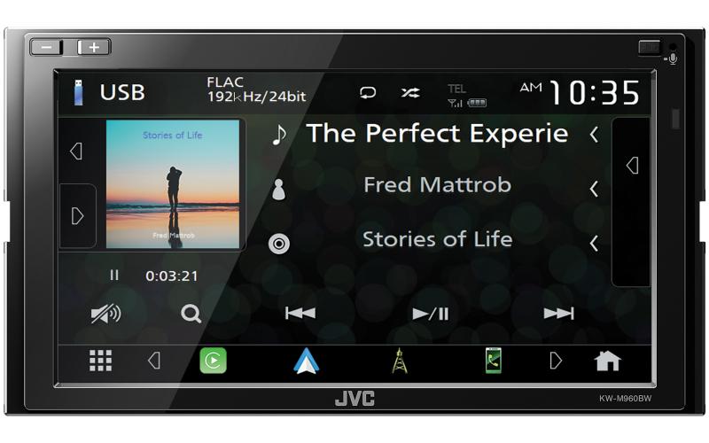 JVC KW-M960BW Android Auto Car Stereo