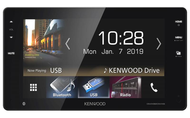 Kenwood DMX820WXS Infotainment Head Unit Creative Installations