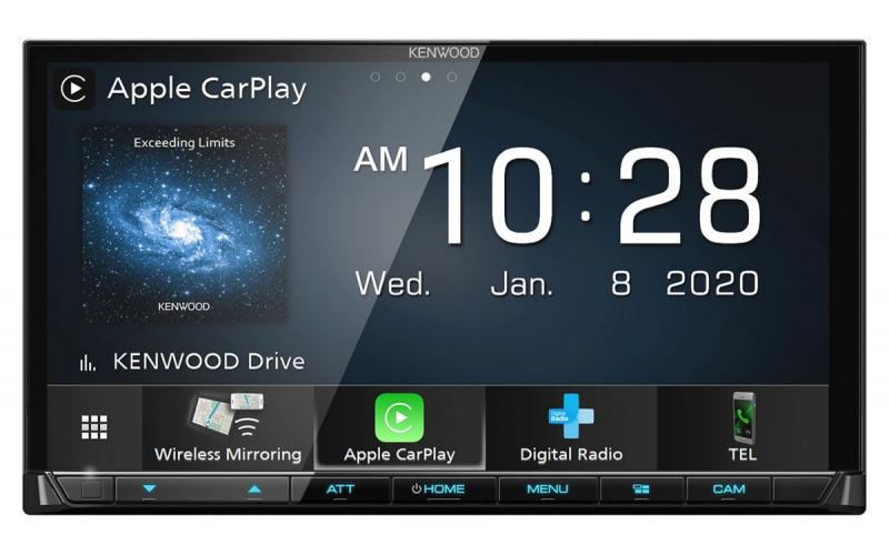 Kenwood DMX8520DABS Apple CarPlay Car Stereo