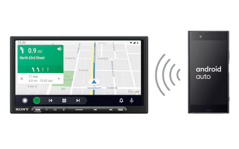 Sony XAV-AX4000 Android Auto Car Stereo Sydney
