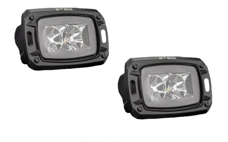 Flush Mounted LED Reverse Lights Creative Installations