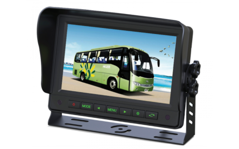 Trailer reverse camera monitor