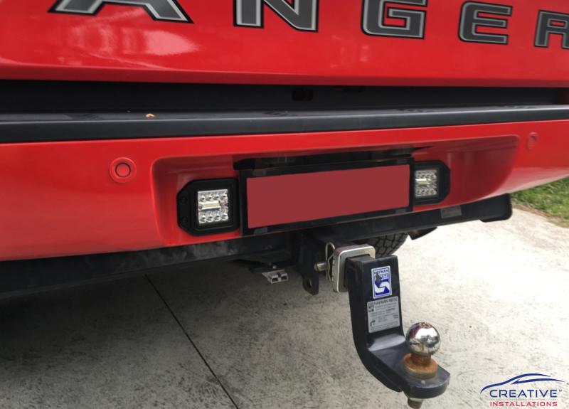 Flush Mounted LED Reverse Lights Creative Installations