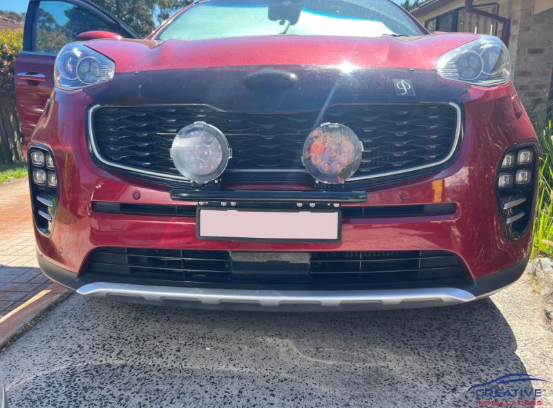 Kia sportage online light bar