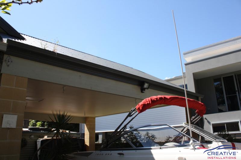 GME VHF Marine Antennas Creative Installations