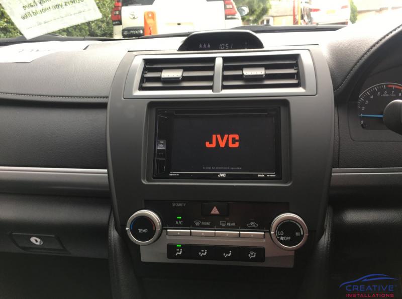 JVC KWV250BT Infotainment Head Unit Creative Installations