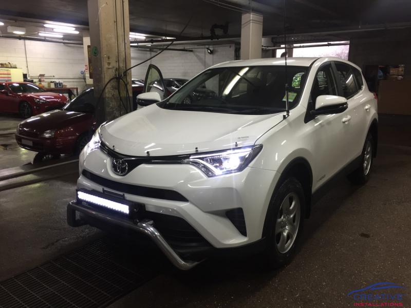 Toyota Rav4 Portfolio Creative Installations Rav4 Led Light Bar