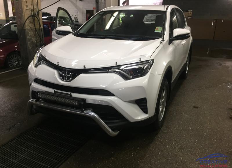Toyota Rav4 Portfolio Creative Installations Rav4 Led Light Bar