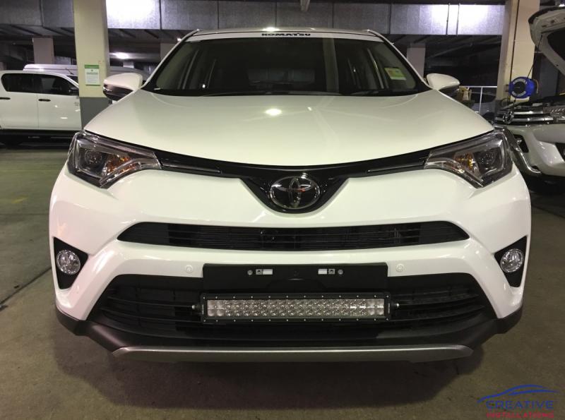 Toyota Rav4 Portfolio Creative Installations Rav4 Led Light Bar
