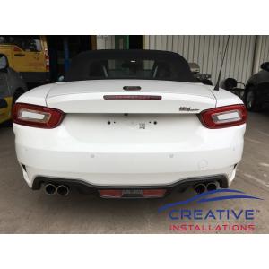 124 Spider Reverse Parking Sensors